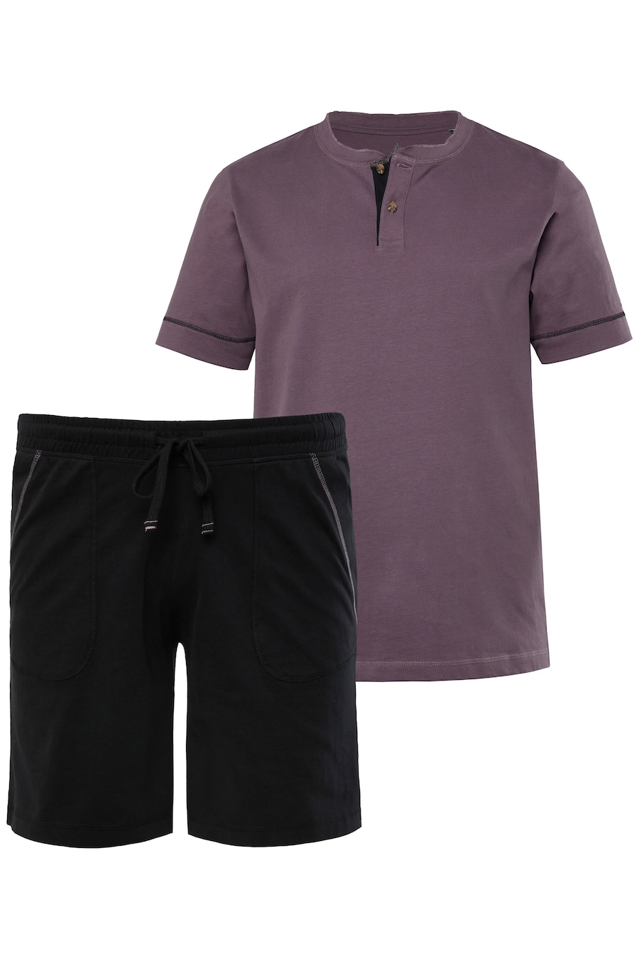 Короткая пижама JP1880, лиловый/черный
Короткая пижама JP1880, лиловый/черный