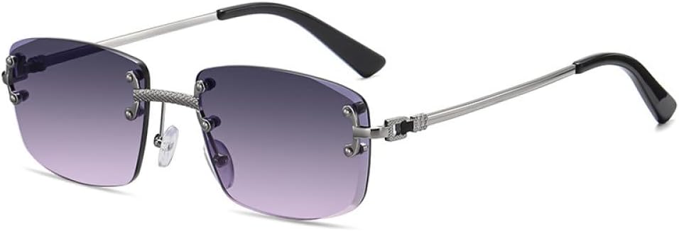 Солнцезащитные очки MUTYNE с синими градиентными линзами, металлические, для мужчин и женщин, роскошные дизайнерские, без оправы, маленькие квадратные, для мужчин, C26 Silver Graypink
Солнцезащитные очки MUTYNE с синими градиентными линзами, металлические, для мужчин и женщин, роскошные дизайнерские, без оправы, маленькие квадратные, для мужчин, C26 Silver Graypink