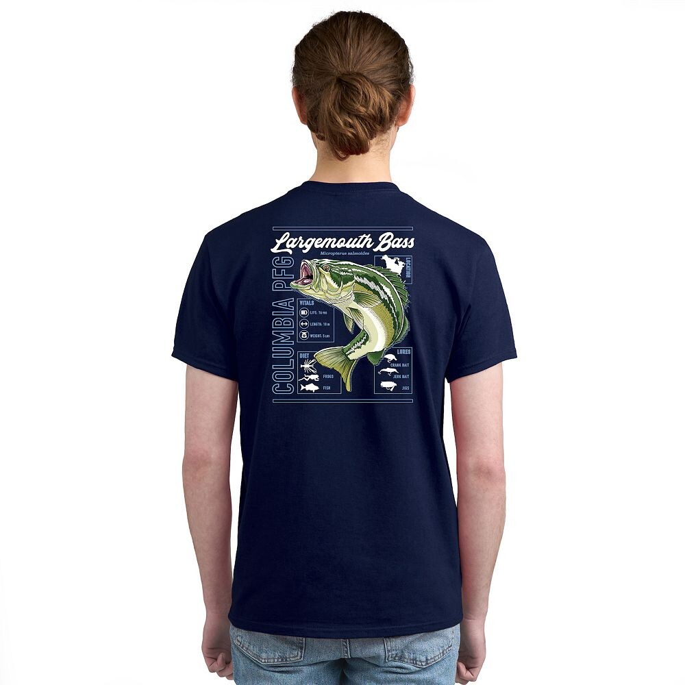 Мужская футболка с короткими рукавами и рисунком Columbia PFG, цвет Navy Bass
Мужская футболка с короткими рукавами и рисунком Columbia PFG, цвет Navy Bass