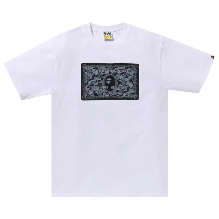 Футболка BAPE Card 'White/Black', белый
Футболка BAPE Card 'White/Black', белый