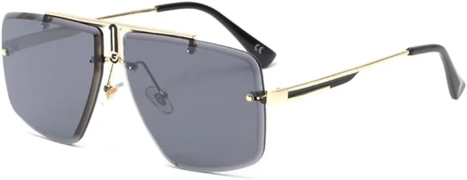 Модные мужские солнцезащитные очки без оправы, женские качественные солнцезащитные очки с двойной перемычкой и металлической оправой, очки для вождения с защитой от УФ-излучения UV400 SZVVBKK, Tyj260-5
Модные мужские солнцезащитные очки без оправы, женские качественные солнцезащитные очки с двойной перемычкой и металлической оправой, очки для вождения с защитой от УФ-излучения UV400 SZVVBKK, Tyj260-5