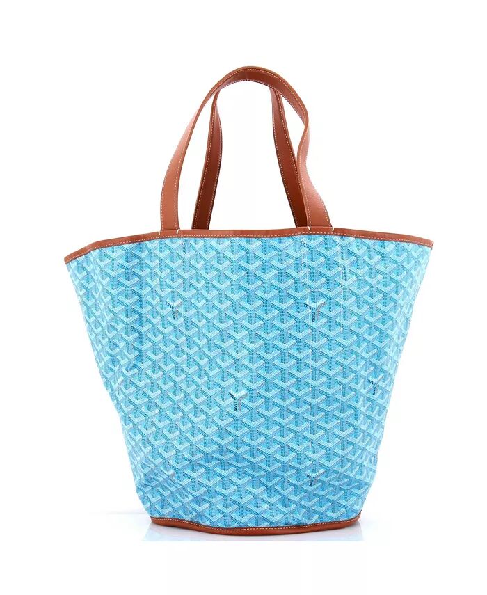 Двусторонняя сумка-тоут Belharra из парусины с покрытием Pre-Owned Goyard, синий
Двусторонняя сумка-тоут Belharra из парусины с покрытием Pre-Owned Goyard, синий