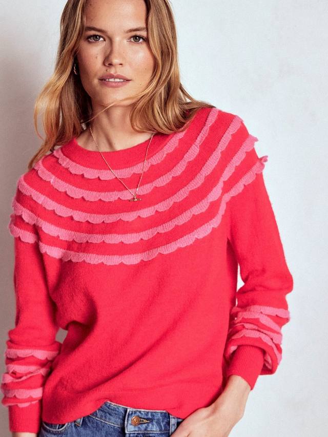 Джемпер Diane Pointelle Boden, Bright Cherry
Джемпер Diane Pointelle Boden, Bright Cherry