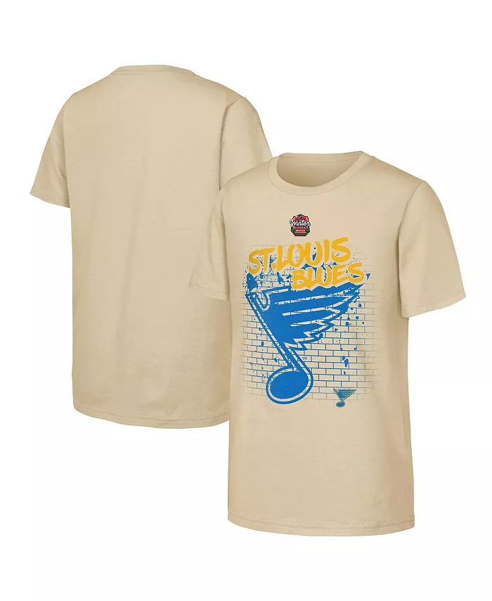 Футболка с уличным принтом St. Louis Blues для мальчиков и девочек, коллекция NHL Winter Classic 2025, бежевая Outerstuff
Футболка с уличным принтом St. Louis Blues для мальчиков и девочек, коллекция NHL Winter Classic 2025, бежевая Outerstuff