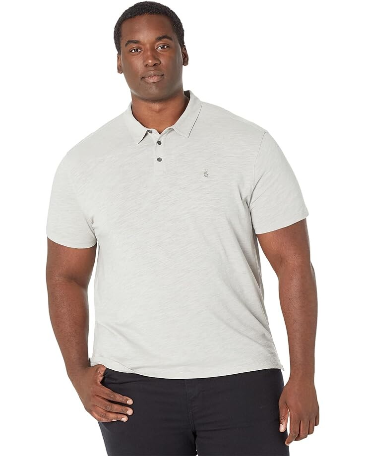 Поло John Varvatos Victor Short Sleeve Slub Cotton w/ Peace Sign Embroidery K5787Y2, цвет Light Grey
Поло John Varvatos Victor Short Sleeve Slub Cotton w/ Peace Sign Embroidery K5787Y2, цвет Light Grey