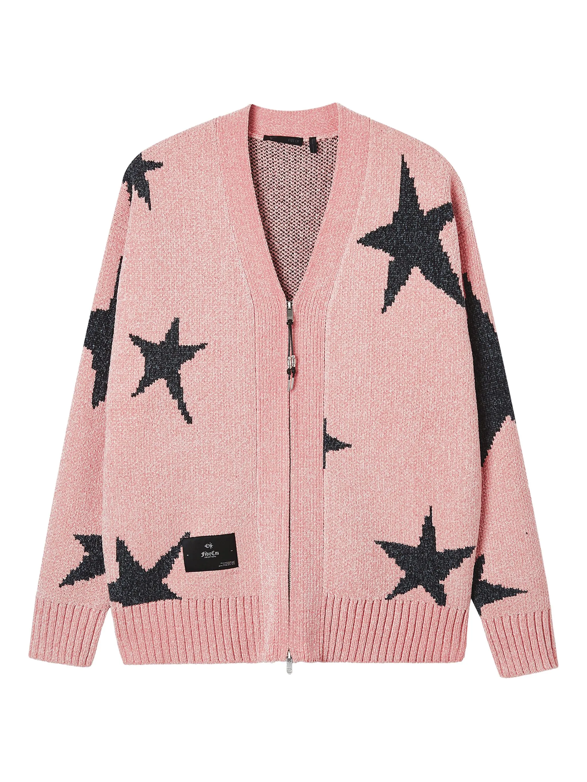 Кардиган на молнии с принтом Five Cm, розовый
Кардиган на молнии с принтом Five Cm, розовый