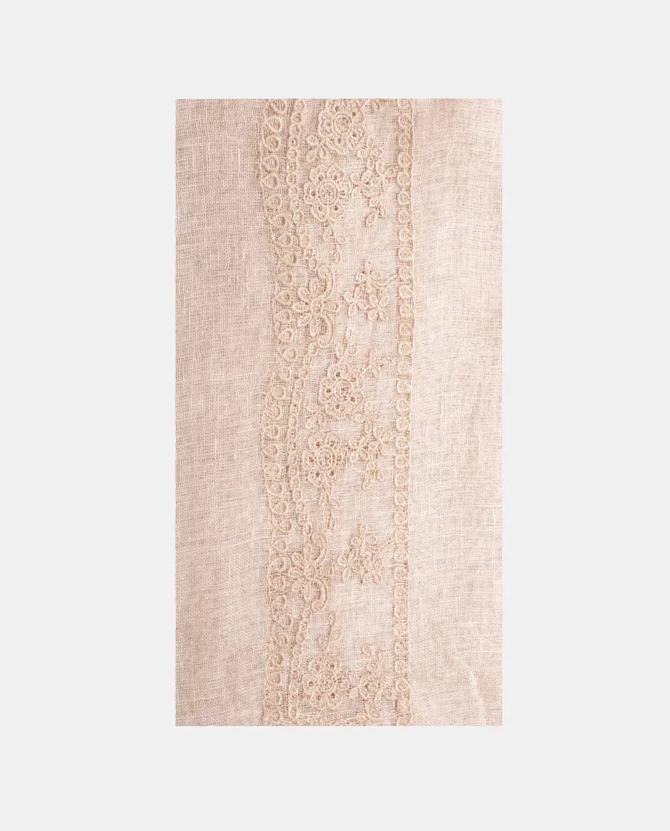 Льняной шарф от Gaynor Bongard, цвет Rosa 
Льняной шарф от Gaynor Bongard, цвет Rosa