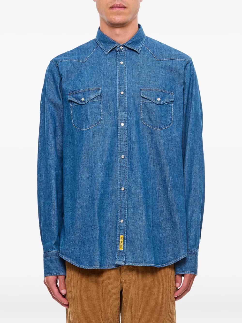 Рубашка с нагрудным карманом B.D. Baggies, синий
Рубашка с нагрудным карманом B.D. Baggies, синий