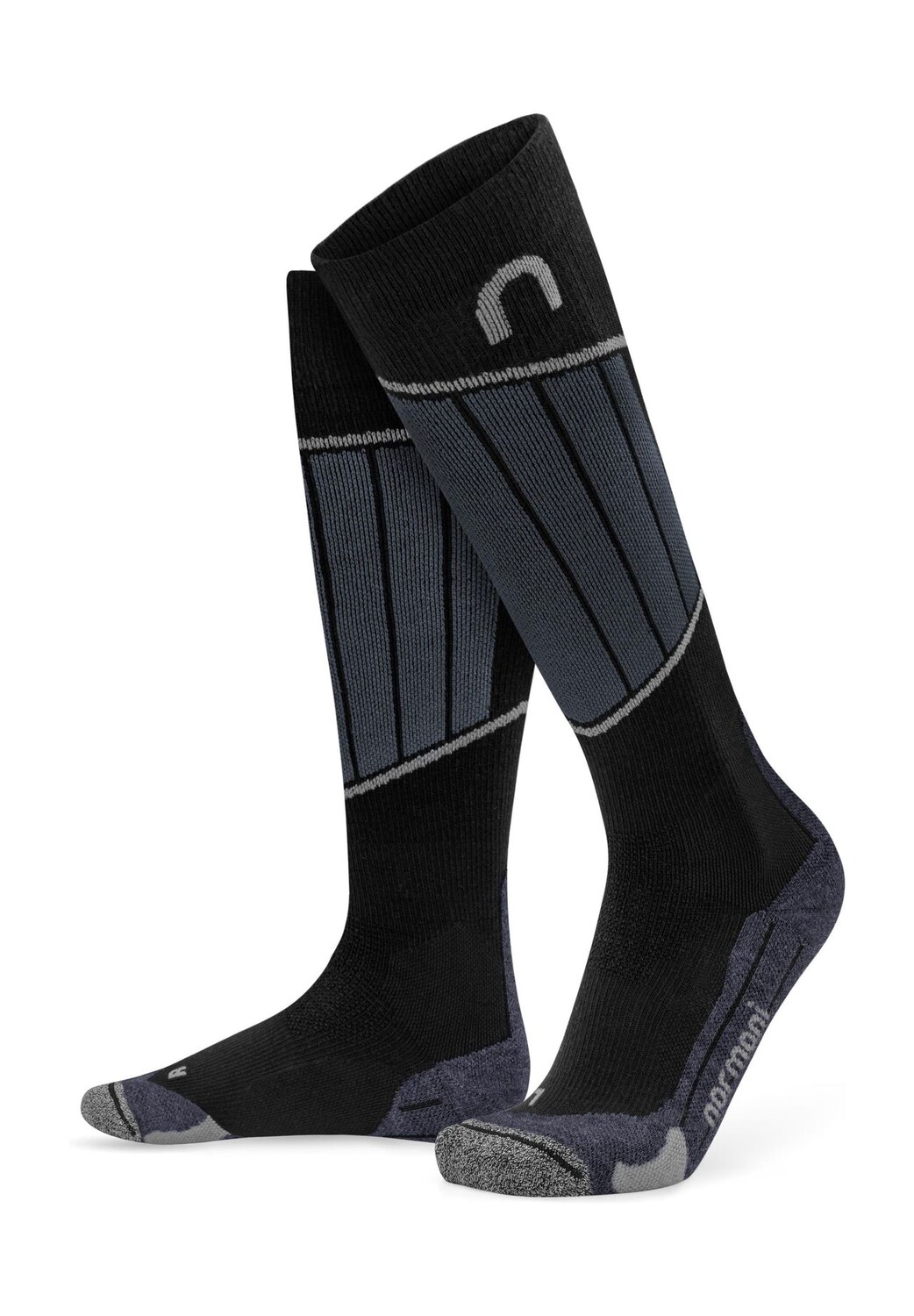 2 пары компрессионных гольфов из шерсти мериноса Darwin normani, антрацит
2 пары компрессионных гольфов из шерсти мериноса Darwin normani, антрацит