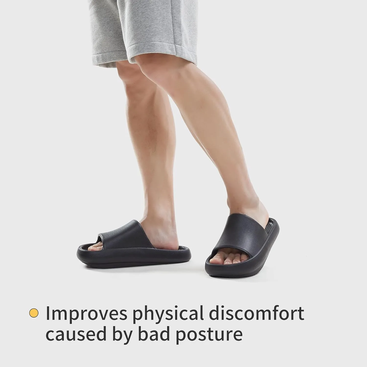 Женские шлепанцы utune для похудения с амортизирующей подушкой, спортивные слайдеры для женщин и мужчин, черный
Женские шлепанцы utune для похудения с амортизирующей подушкой, спортивные слайдеры для женщин и мужчин, черный