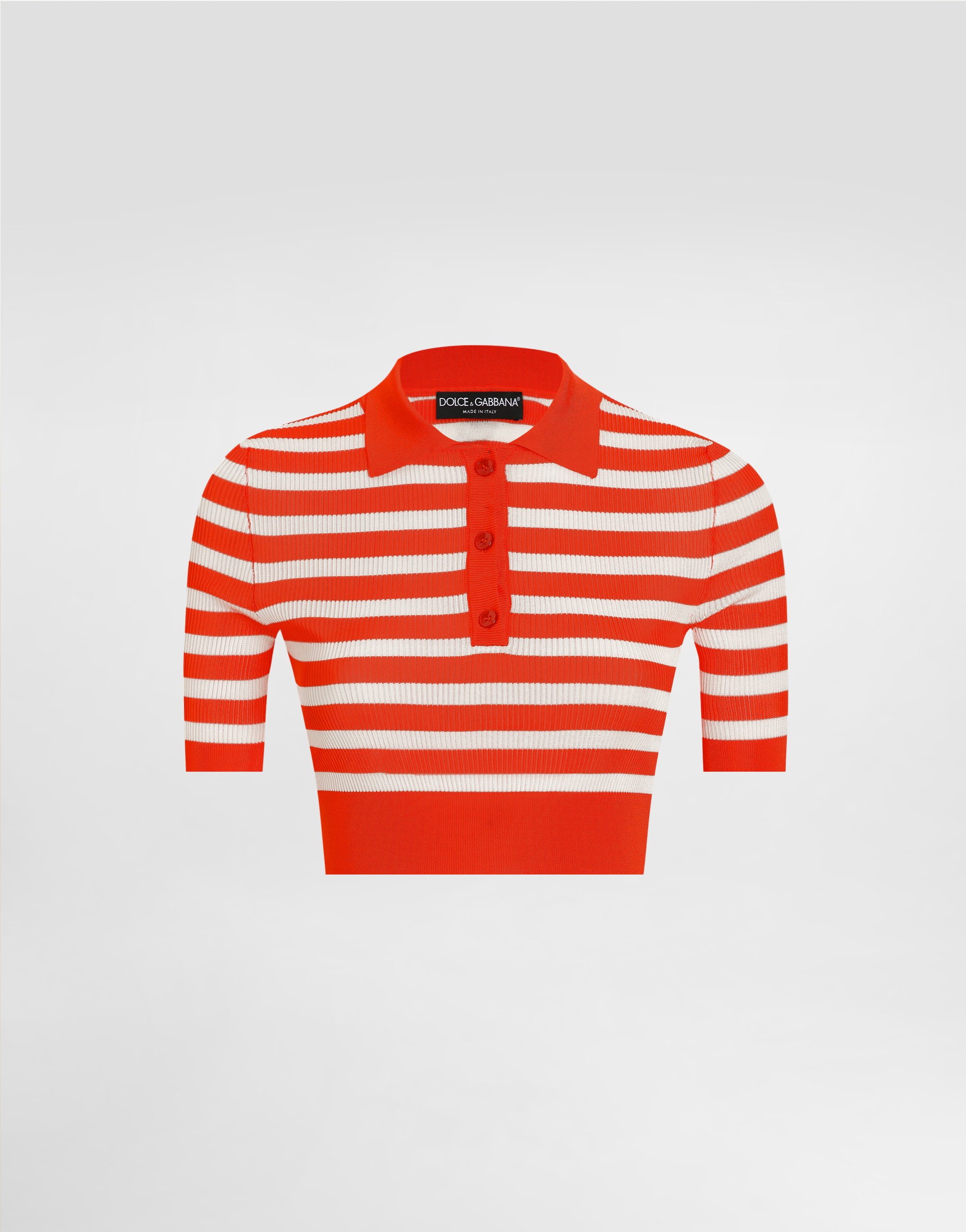 Вискозное поло Dolce & Gabbana, мультиколор
Вискозное поло Dolce & Gabbana, мультиколор