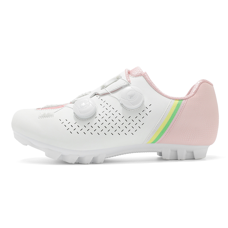 JYVME Устойчивые к истиранию дышащие велосипедные туфли с поддержкой стопы низкие унисекс бело-розовые для горных шипов, цвет White Pink Mountain Cleat
JYVME Устойчивые к истиранию дышащие велосипедные туфли с поддержкой стопы низкие унисекс бело-розовые для горных шипов, цвет White Pink Mountain Cleat
