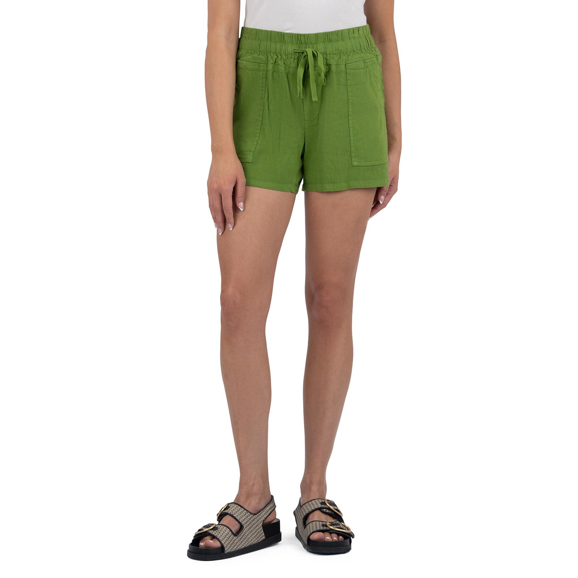 Шорты KUT from the Kloth Katana-Drawstring Shorts With Porkchop Pockets, Wheatgrass
Шорты KUT from the Kloth Katana-Drawstring Shorts With Porkchop Pockets, Wheatgrass