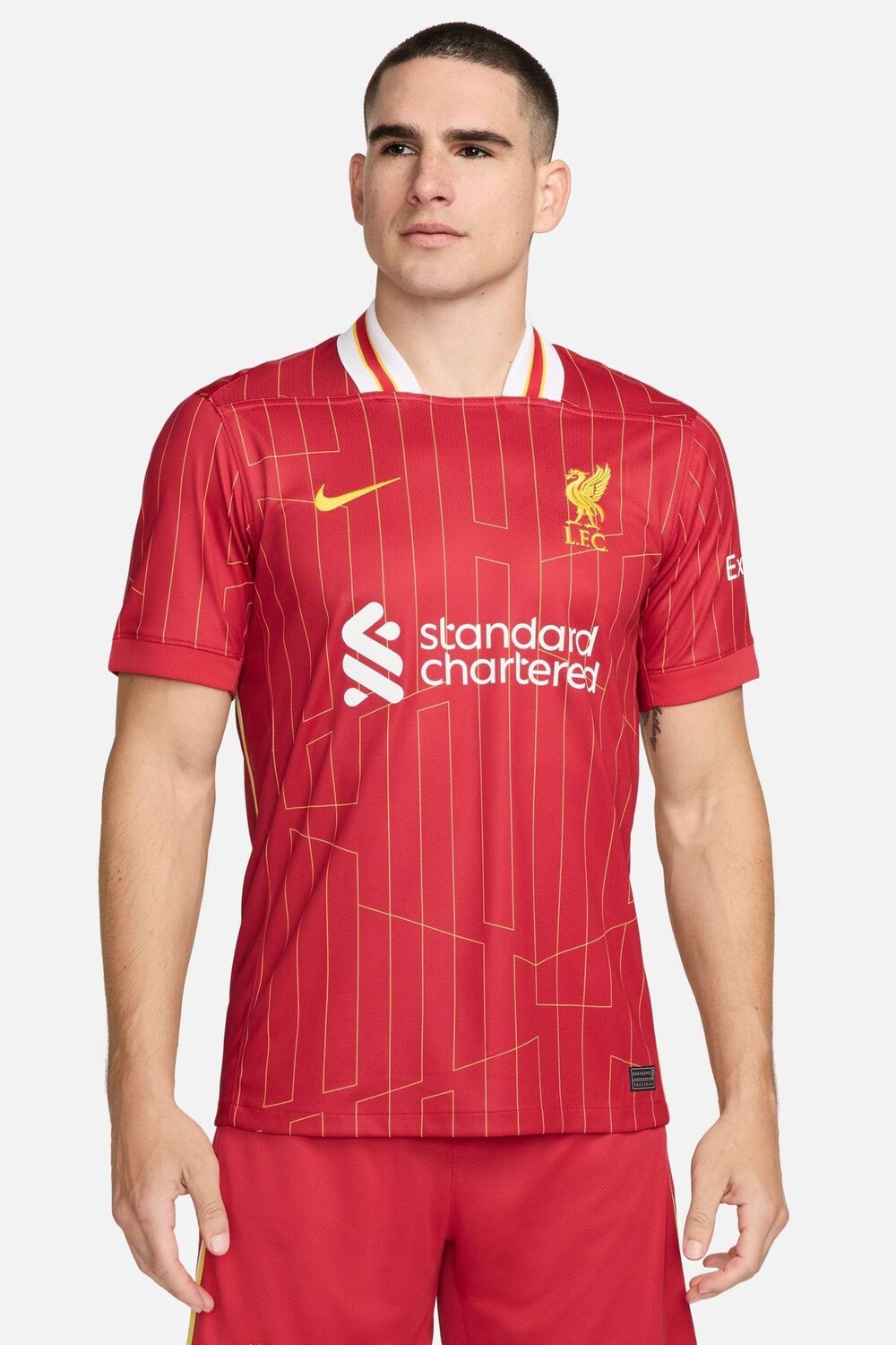 Домашняя футбольная футболка стадиона Ливерпуля 24/25 Nike, красный
Домашняя футбольная футболка стадиона Ливерпуля 24/25 Nike, красный