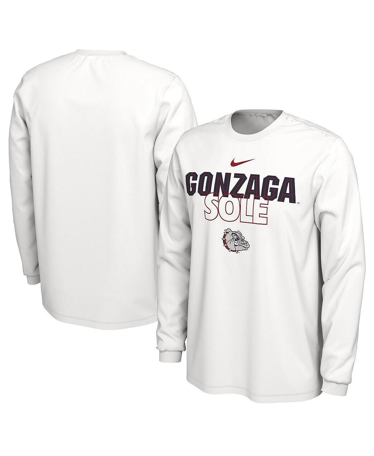Мужская белая футболка с длинным рукавом Gonzaga Bulldogs On Court Nike, Белый, Мужская белая футболка с длинным рукавом Gonzaga Bulldogs On Court Nike
Мужская белая футболка с длинным рукавом Gonzaga Bulldogs On Court Nike, Белый, Мужская белая футболка с длинным рукавом Gonzaga Bulldogs On Court Nike