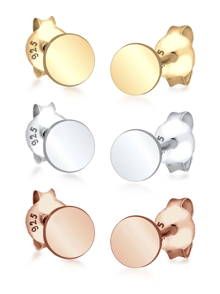 Elli Серьги из розового золота 925 пробы: геометрический узор, круг, двухцветные/трехцветные в серебре
Elli Серьги из розового золота 925 пробы: геометрический узор, круг, двухцветные/трехцветные в серебре