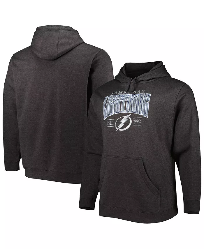 Мужская толстовка с капюшоном Heather Charcoal Tampa Bay Lightning Big and Tall Dynasty Fanatics
Мужская толстовка с капюшоном Heather Charcoal Tampa Bay Lightning Big and Tall Dynasty Fanatics