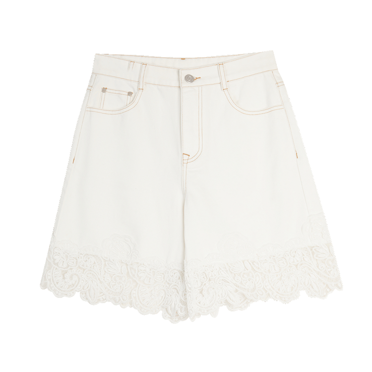 ELLE Джинсовые шорты Women's White Moderate
ELLE Джинсовые шорты Women's White Moderate