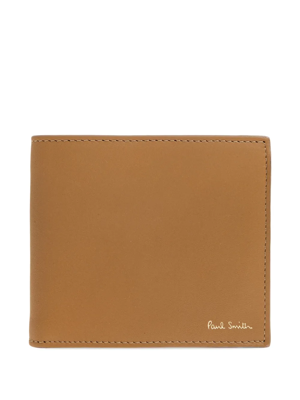 Кожаный кошелек из телячьей кожи с фирменной полосой Paul Smith, коричневый
Кожаный кошелек из телячьей кожи с фирменной полосой Paul Smith, коричневый