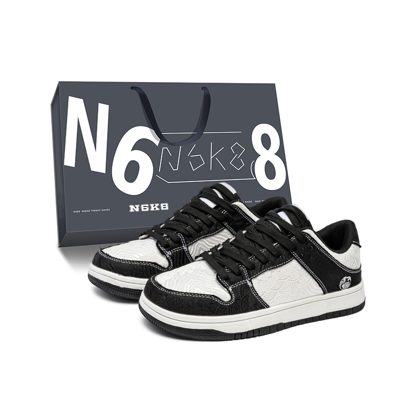 N6K8 Антискользящие износостойкие низкие скейтерские кроссовки унисекс розовый - белый черный, цвет White Black
N6K8 Антискользящие износостойкие низкие скейтерские кроссовки унисекс розовый - белый черный, цвет White Black