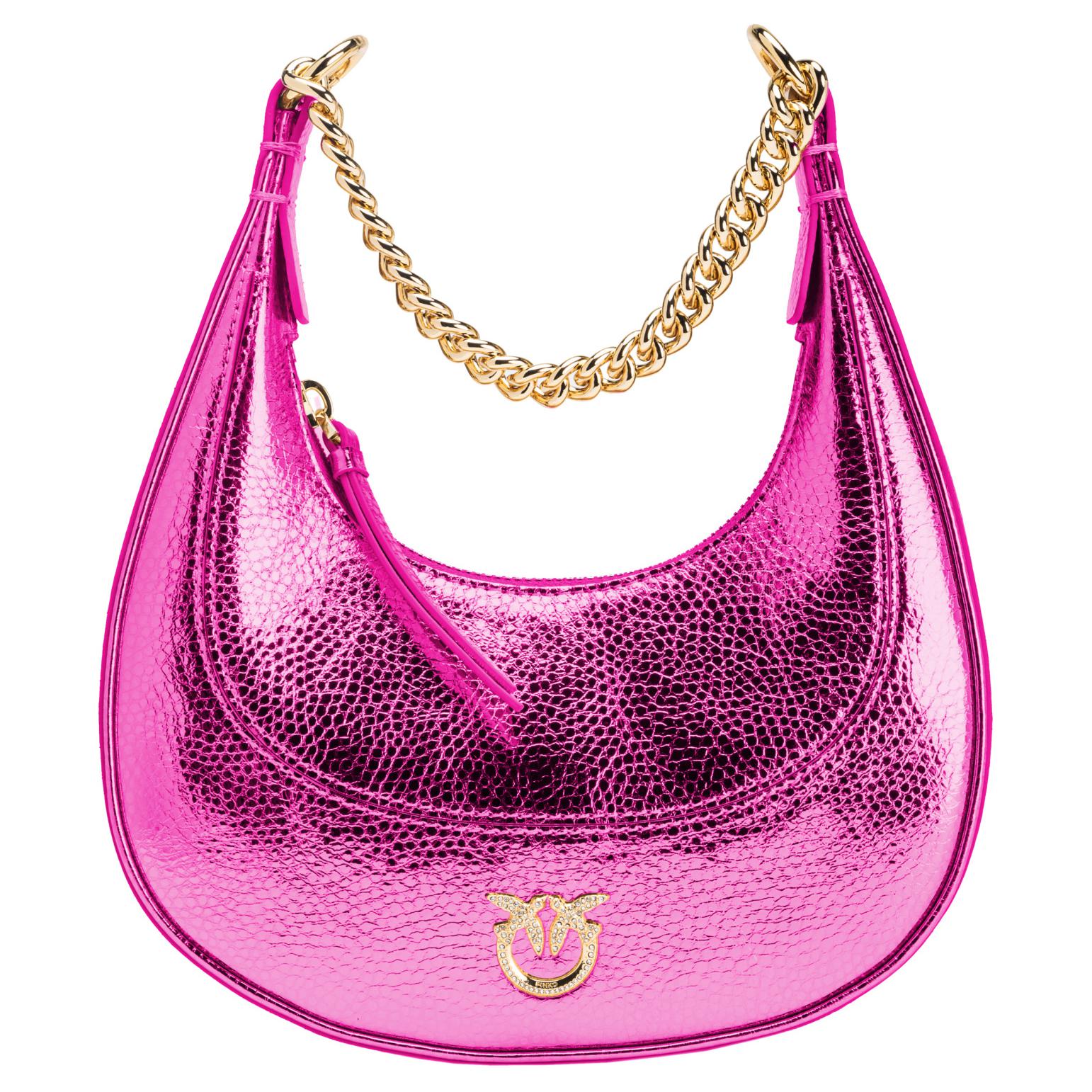 PINKO Женская сумка через плечо из натуральной кожи яркого фуксия
PINKO Женская сумка через плечо из натуральной кожи яркого фуксия