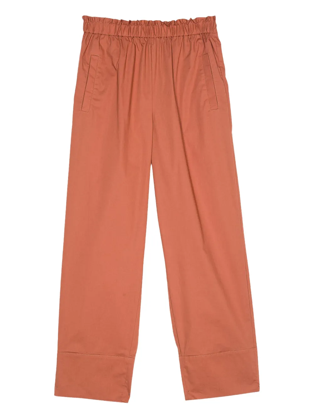 Брюки с резинкой на талии TWINSET, коричневый
Брюки с резинкой на талии TWINSET, коричневый