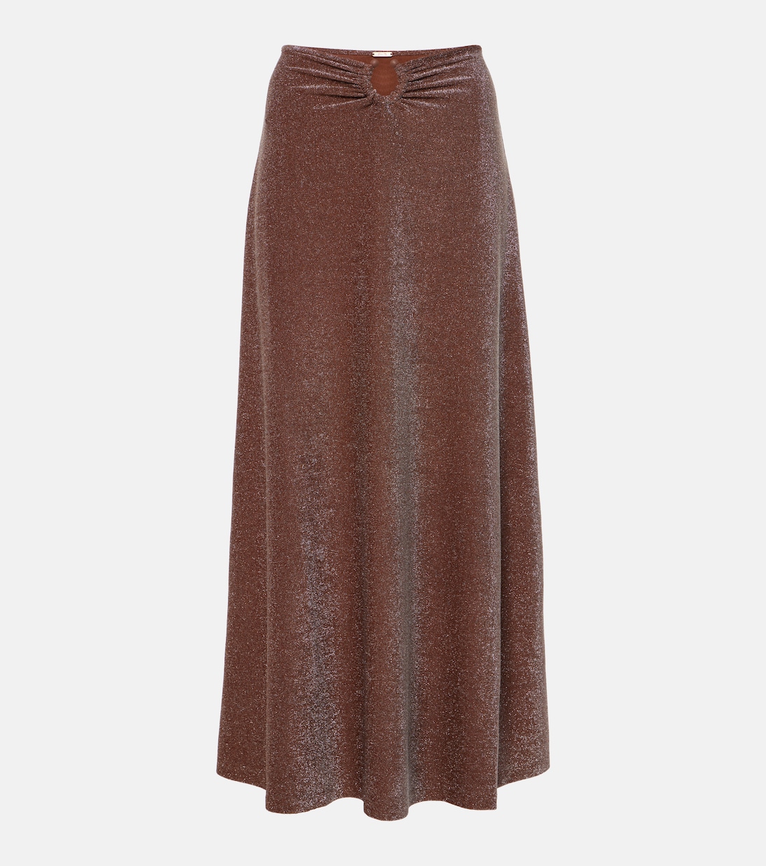 Юбка макси с кольцевой отделкой Johanna Ortiz, коричневый
Юбка макси с кольцевой отделкой Johanna Ortiz, коричневый