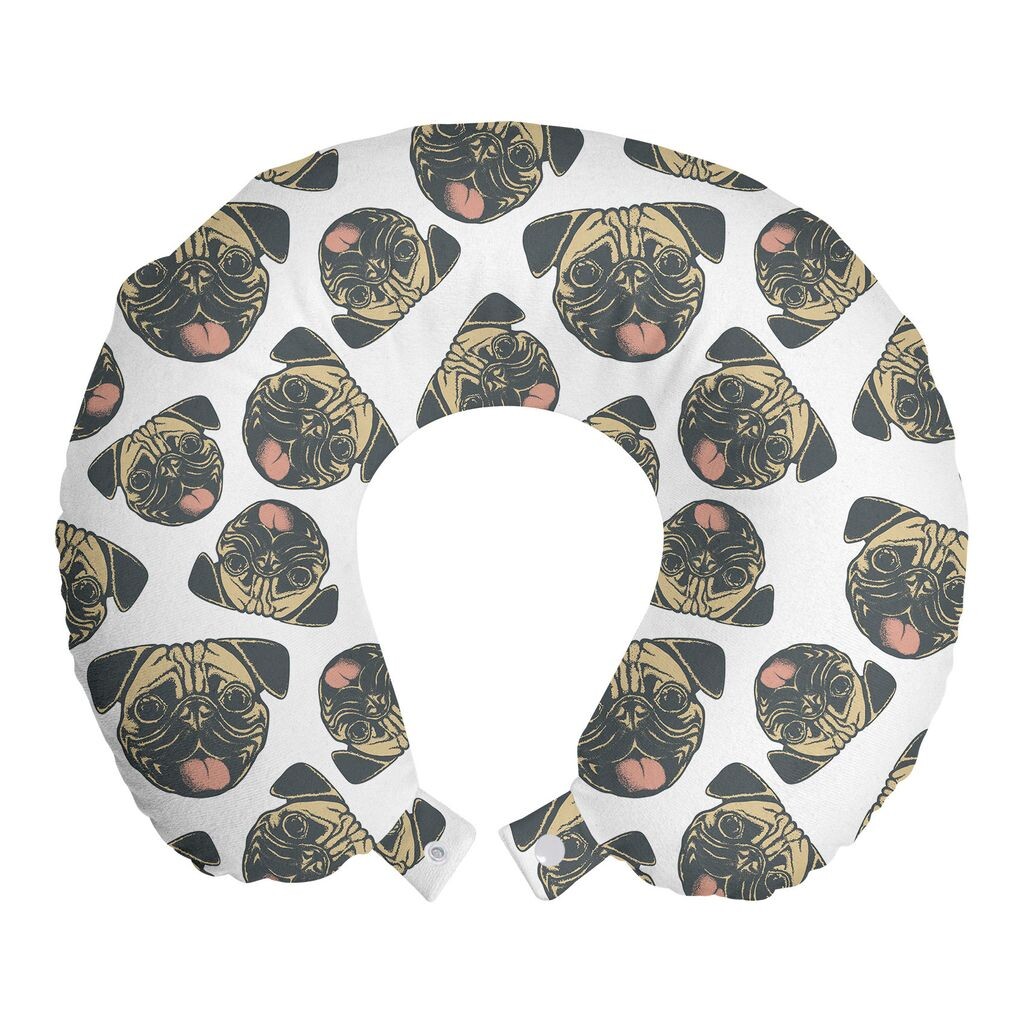 ABAKUHAUS Pug Travel Pillow Подушка для шеи, Эффект веселой собаки в стиле гранж, Пенопластовый дорожный предмет для самолета и автомобиля, 30x30 см, Угольно-серый бежевый
ABAKUHAUS Pug Travel Pillow Подушка для шеи, Эффект веселой собаки в стиле гранж, Пенопластовый дорожный предмет для самолета и автомобиля, 30x30 см, Угольно-серый бежевый