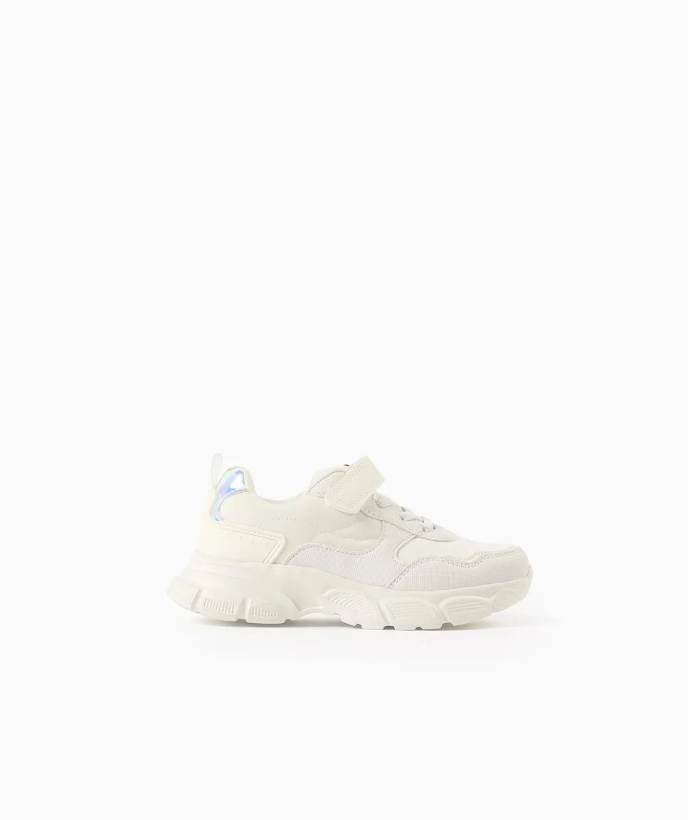 Детские низкие кеды с эластичными шнурками и застежкой-липучкой Zippy, белый
Детские низкие кеды с эластичными шнурками и застежкой-липучкой Zippy, белый