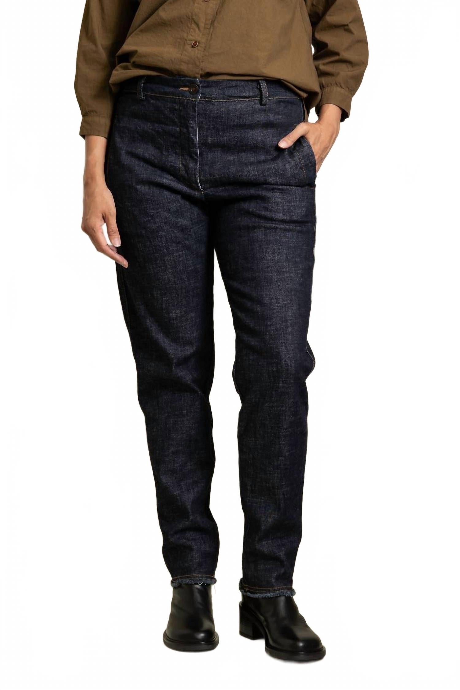 Хлопковые брюки Parmida темно-синего цвета Hannoh Wessel, темно-синий
Хлопковые брюки Parmida темно-синего цвета Hannoh Wessel, темно-синий