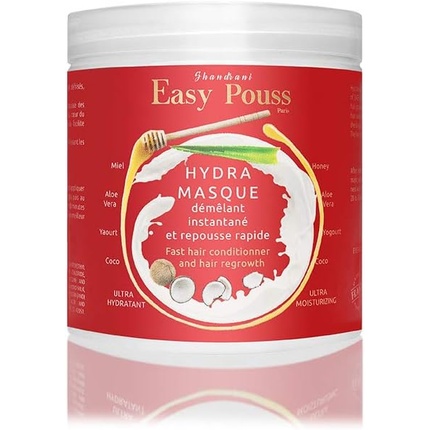 Маска Easy Pouss Hydra Masque интенсивно питает волосы и облегчает распутывание Shandrani Easy Pouss
Маска Easy Pouss Hydra Masque интенсивно питает волосы и облегчает распутывание Shandrani Easy Pouss
