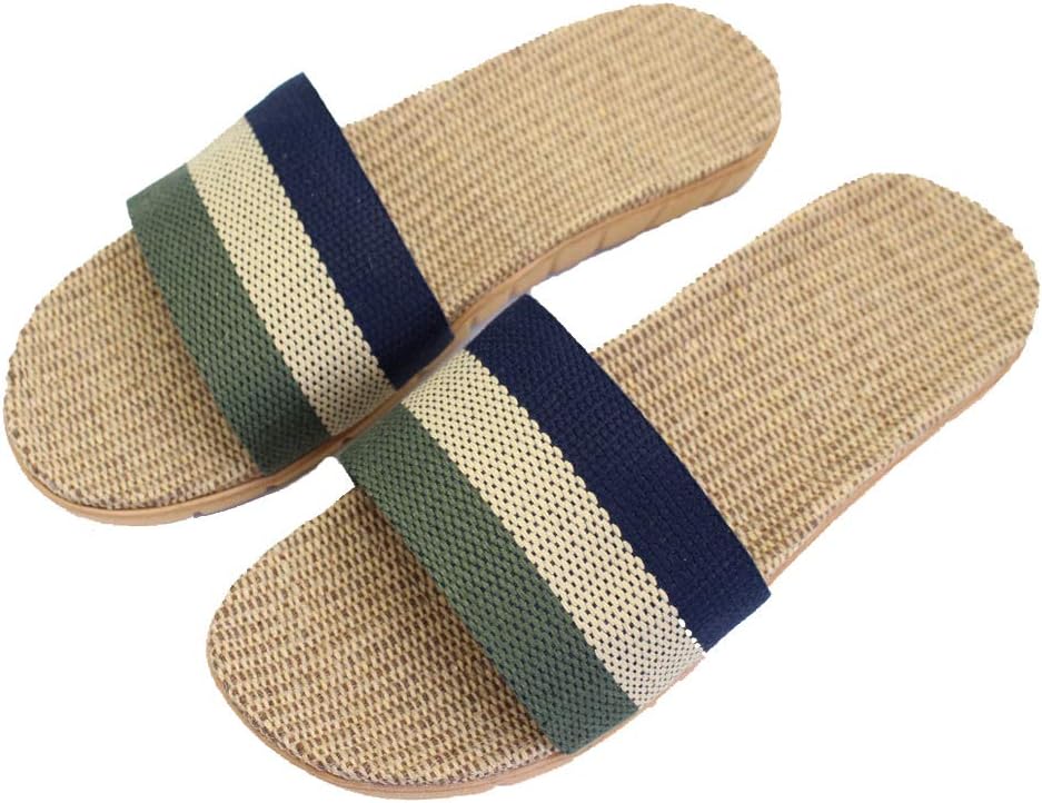 Летние домашние тапочки Hwayslon из льна унисекс с противоскользящей подошвой, темно-зеленый
Летние домашние тапочки Hwayslon из льна унисекс с противоскользящей подошвой, темно-зеленый