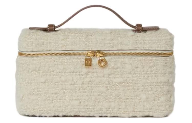 Сумка через плечо ExtraPocket из шерсти с дополнительным карманом, унисекс, белая с каменными акцентами Loro Piana
Сумка через плечо ExtraPocket из шерсти с дополнительным карманом, унисекс, белая с каменными акцентами Loro Piana