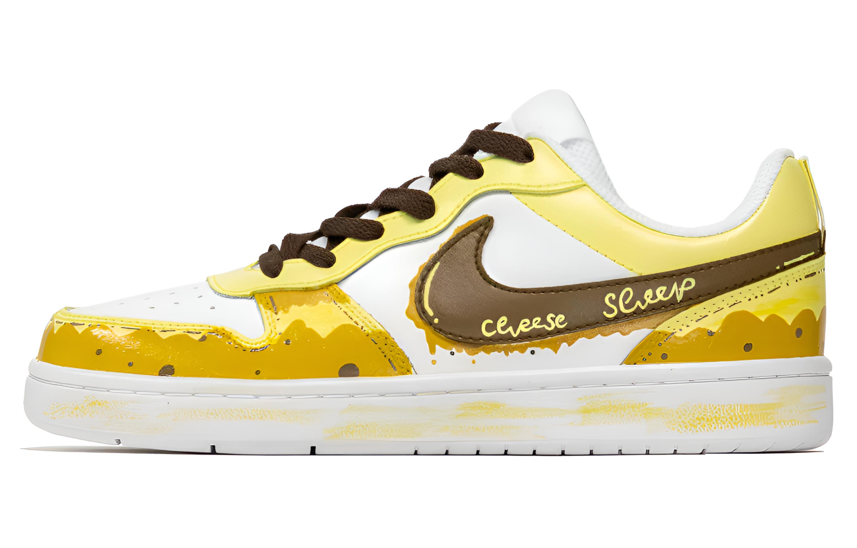 Низкие детские кроссовки для скейтбординга Court Borough Cheese Planet для подростков Nike, Custard
Низкие детские кроссовки для скейтбординга Court Borough Cheese Planet для подростков Nike, Custard