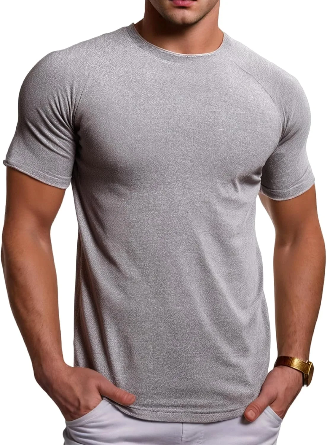 Мужская футболка с коротким рукавом Casual Crewneck Slim Fit Quick Dry RSZGSWS
Мужская футболка с коротким рукавом Casual Crewneck Slim Fit Quick Dry RSZGSWS