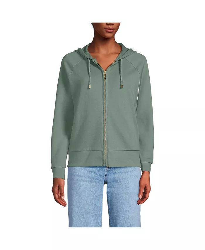 Женская серьезная толстовка с капюшоном и молнией, свободный крой, с длинным рукавом Lands' End, зеленый
Женская серьезная толстовка с капюшоном и молнией, свободный крой, с длинным рукавом Lands' End, зеленый