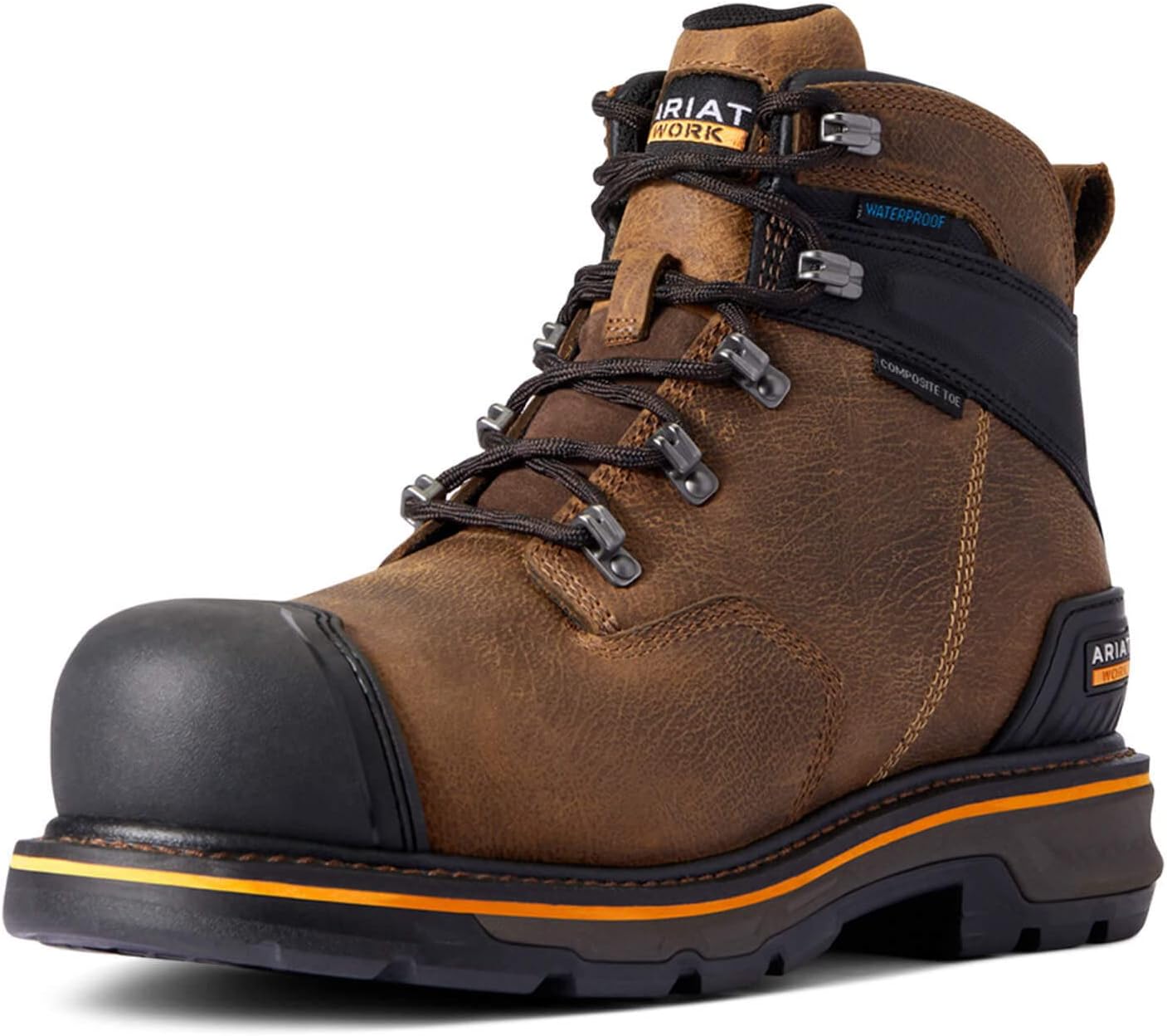 Мужские ботинки ARIAT Stump Jumper 6 с водонепроницаемым верхом и композитным носком, Dark Hickory
Мужские ботинки ARIAT Stump Jumper 6 с водонепроницаемым верхом и композитным носком, Dark Hickory