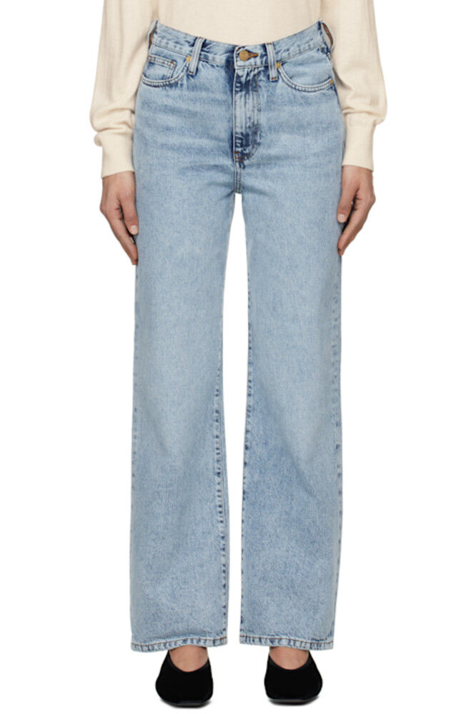 Синие джинсы Sofie с широкими штанинами TOVE
Синие джинсы Sofie с широкими штанинами TOVE