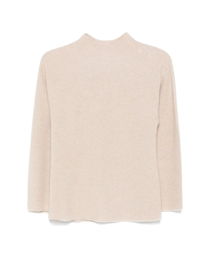 Рваный шерстяной свитер Le Tricot Perugia, бежевый
Рваный шерстяной свитер Le Tricot Perugia, бежевый