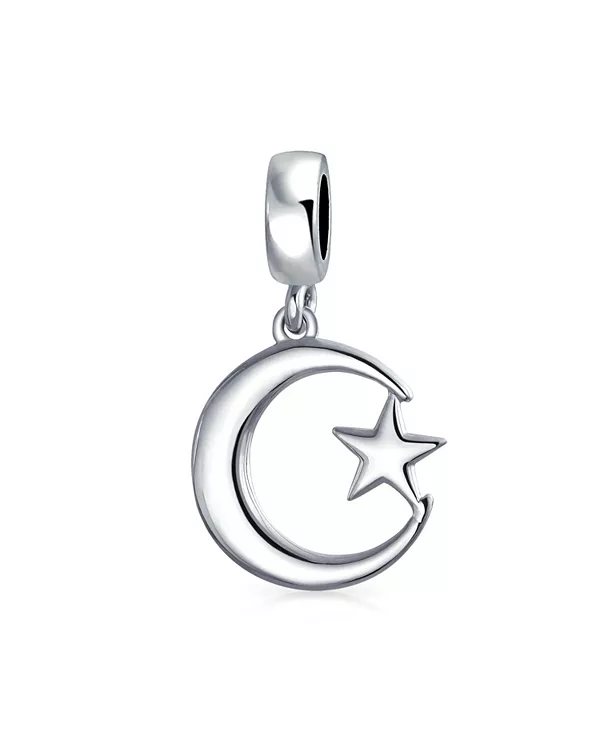 Вдохновляющая подвеска-шарм в виде небесной луны и звезды из стерлингового серебра для браслета Bling Jewelry, grey
Вдохновляющая подвеска-шарм в виде небесной луны и звезды из стерлингового серебра для браслета Bling Jewelry, grey
