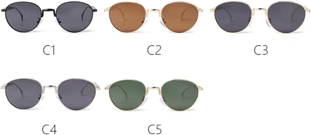 Солнцезащитные очки с защитой UV400 | Панк, металлик, круглые коричневые линзы | для женщин и мужчин, для занятий спортом на открытом воздухе и вождения DSVIGF, 02
Солнцезащитные очки с защитой UV400 | Панк, металлик, круглые коричневые линзы | для женщин и мужчин, для занятий спортом на открытом воздухе и вождения DSVIGF, 02