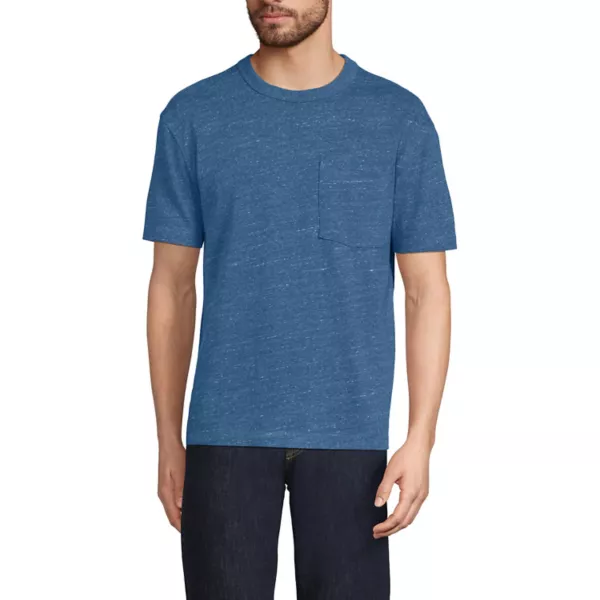 Мужская свободная футболка с коротким рукавом из плотной ткани Lands' End, цвет indigo moon heather
Мужская свободная футболка с коротким рукавом из плотной ткани Lands' End, цвет indigo moon heather
