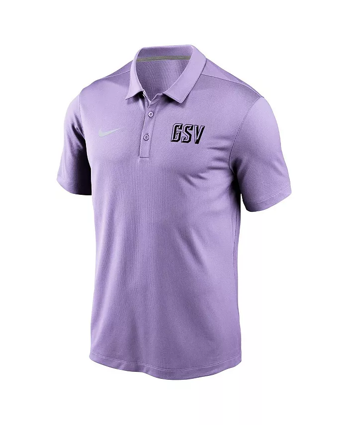 Мужская и женская поло-рубашка с вторичным логотипом Violet Golden State Valkyries в стиле варерсити Nike
Мужская и женская поло-рубашка с вторичным логотипом Violet Golden State Valkyries в стиле варерсити Nike