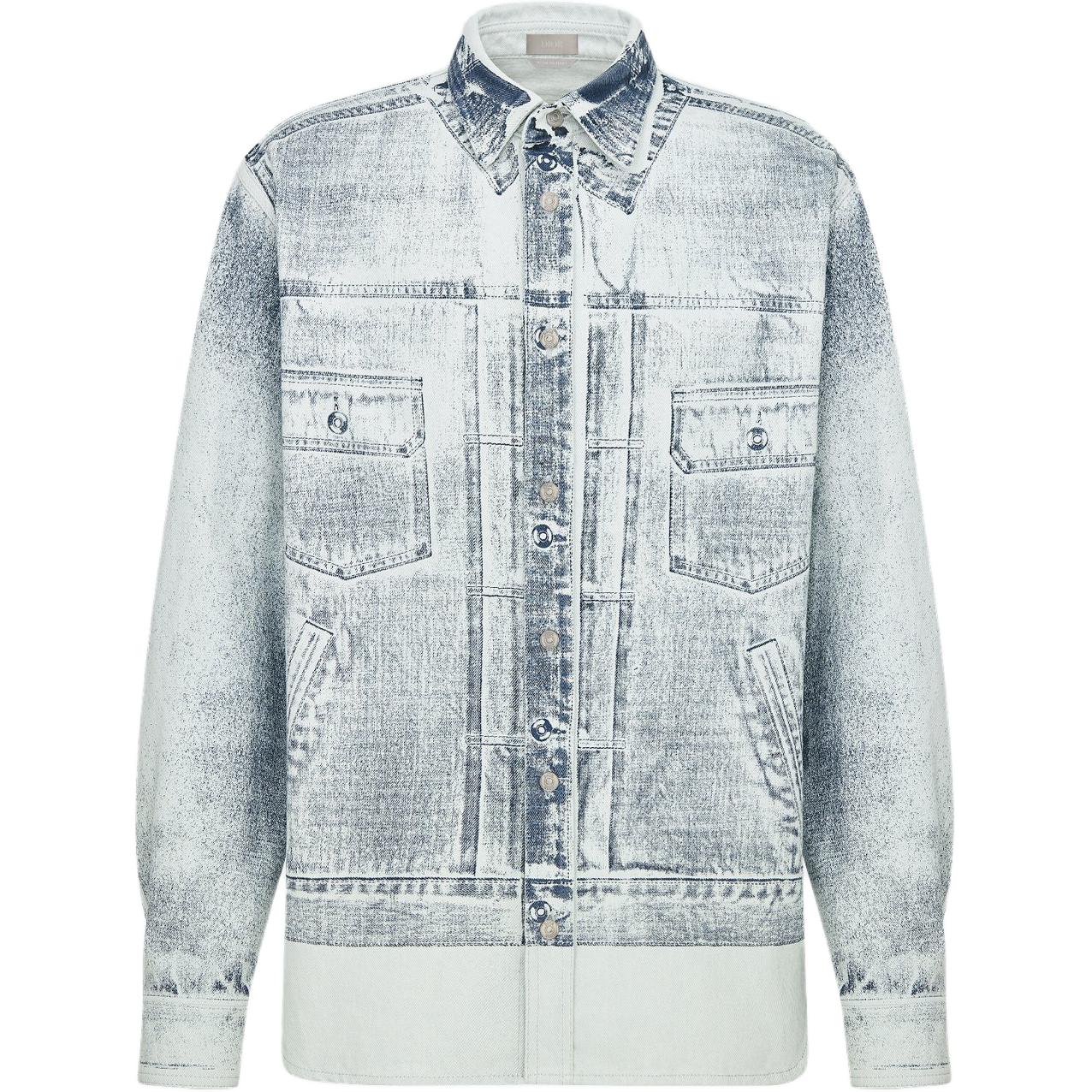 DIOR Мужская синяя рубашка
DIOR Мужская синяя рубашка