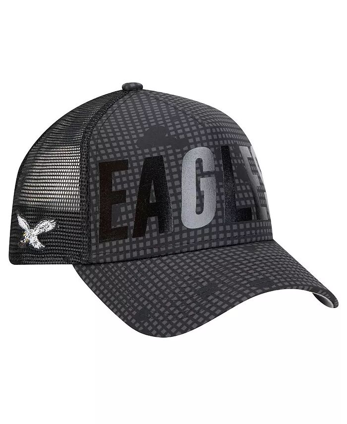 Мужская черная кепка Philadelphia Eagles Throwback Midnight Ink Tonal Text A-Frame Trucker 9FORTY Adjustable New Era
Мужская черная кепка Philadelphia Eagles Throwback Midnight Ink Tonal Text A-Frame Trucker 9FORTY Adjustable New Era