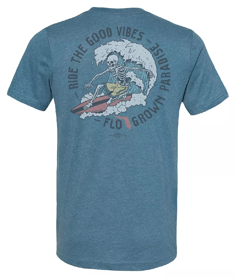 Мужская футболка FloGrown Ride the Good Vibes, цвет Bermuda Blackout
Мужская футболка FloGrown Ride the Good Vibes, цвет Bermuda Blackout