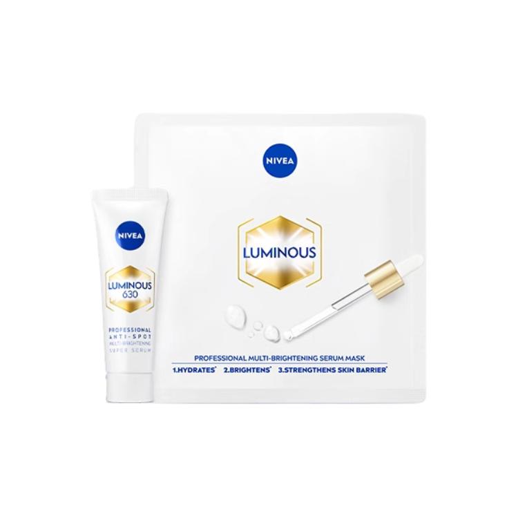 Набор из двух образцов маски для лица двойного назначения 630 pack, осветляющий и увлажняющий, 10мл+26мл* 1 шт NIVEA
Набор из двух образцов маски для лица двойного назначения 630 pack, осветляющий и увлажняющий, 10мл+26мл* 1 шт NIVEA