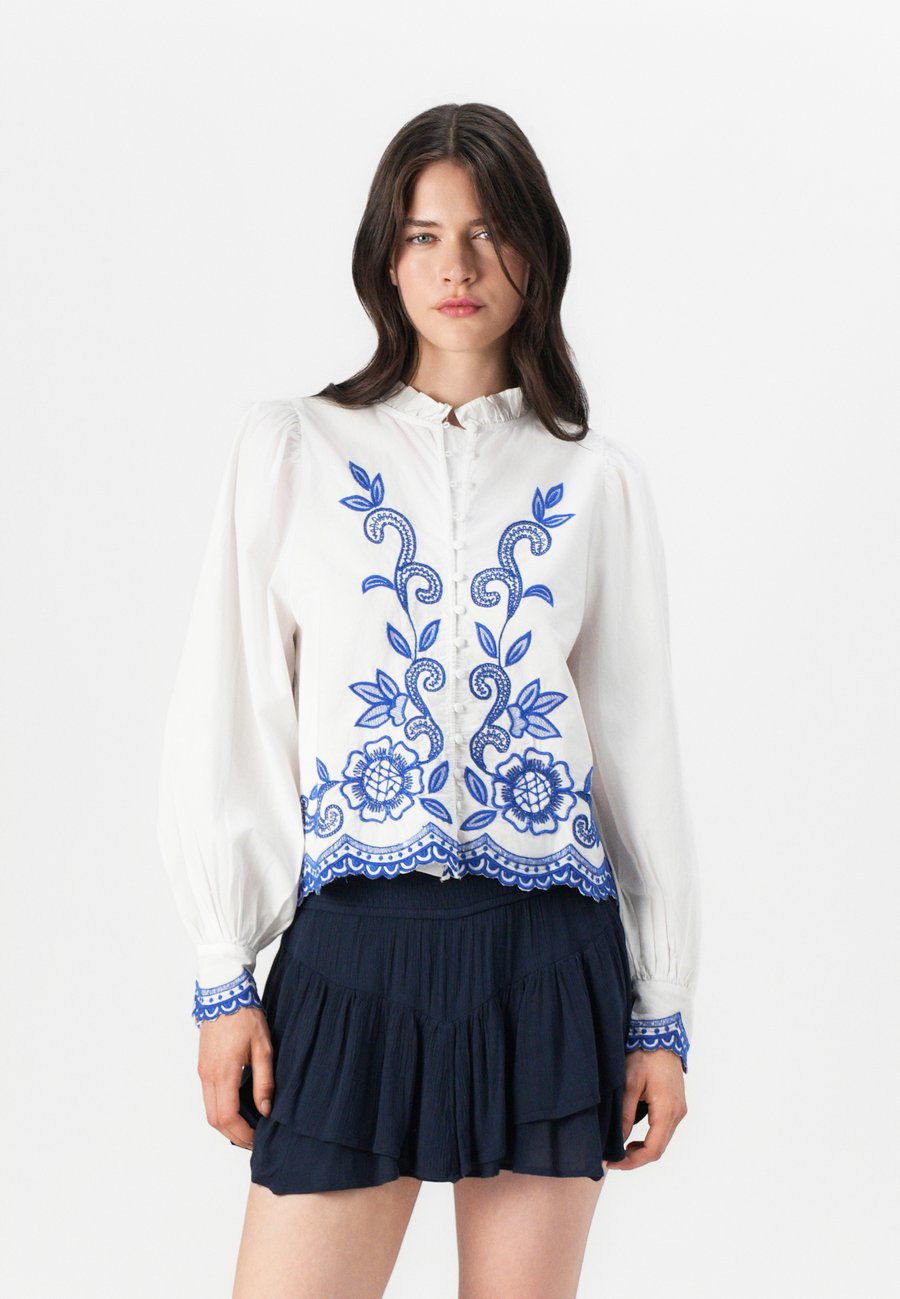 Блуза YAS YASSONICA SHIRT, White/Blue/White
Блуза YAS YASSONICA SHIRT, White/Blue/White