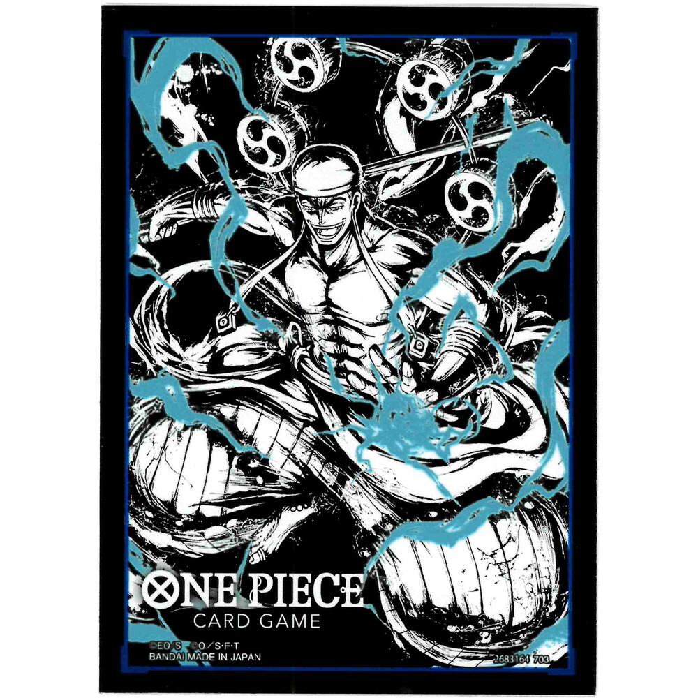 Карточная игра Bandai One Piece Sleeves: Enel (70)
Карточная игра Bandai One Piece Sleeves: Enel (70)