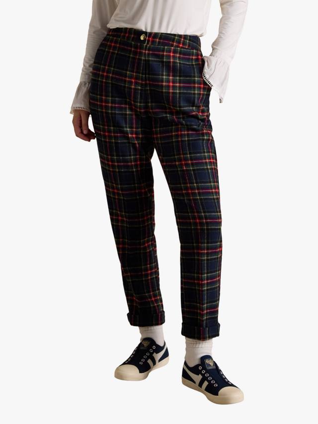 Брюки в клетку из твида Joules, Navy
Брюки в клетку из твида Joules, Navy